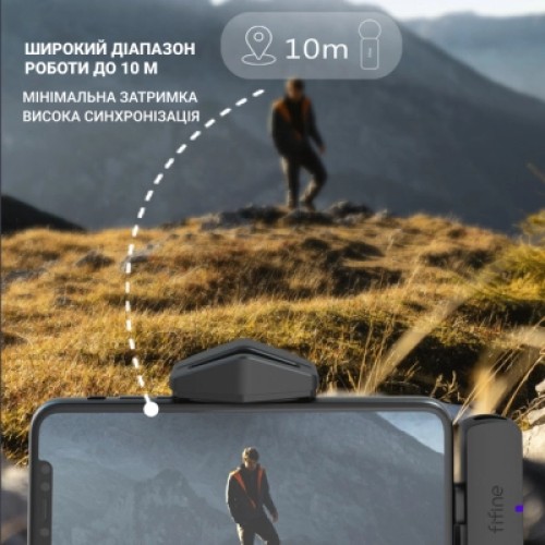 Микрофон Fifine M6 Wireless Black (M6)