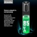 Аккумулятор ColorWay AAА USB-С 590 mAh 1.5V (2шт) (Li-Polymer) (CW-UBAAA-09)
