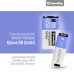Аккумулятор Крона USB-С 390 mAh 9V (Li-Polymer) ColorWay (CW-UB9V-06)