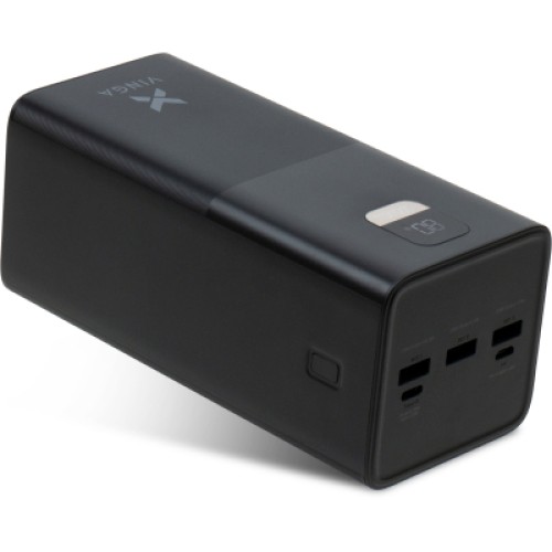 Батарея универсальная Vinga 50000 mAh 22.5W Display Black (VPBB5022)