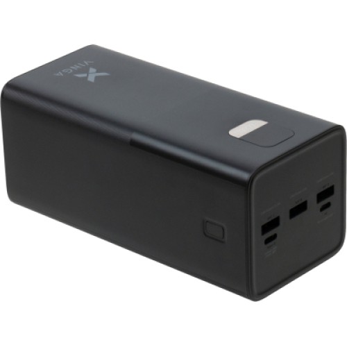Батарея универсальная Vinga 50000 mAh 22.5W Display Black (VPBB5022)