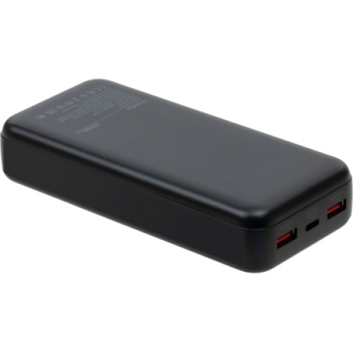 Батарея универсальная Vinga 20000 mAh 22.5W Display Black (VPBB2022)