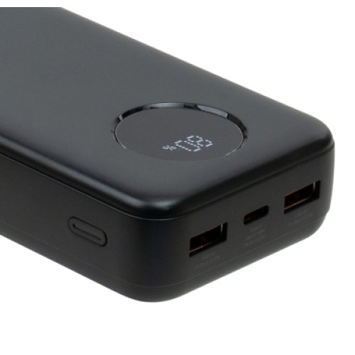 Батарея универсальная Vinga 20000 mAh 22.5W Display Black (VPBB2022)
