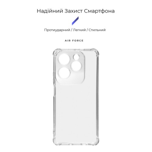 Чехол для мобильного телефона Armorstandart Air Force Infinix HOT 40 Camera cover Clear (ARM73911)