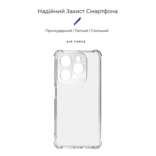 Чехол для мобильного телефона Armorstandart Air Force Infinix HOT 40i Camera cover Clear (ARM73912)