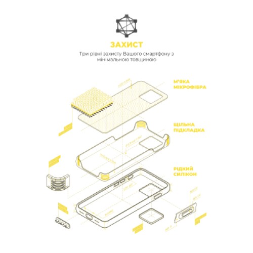 Чехол для мобильного телефона Armorstandart ICON2 Case Apple iPhone 15 Sunshine (ARM77000)