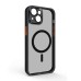 Чехол для мобильного телефона Armorstandart Unit MagSafe SE Apple iPhone 15 Plus Black Orange (ARM75364)