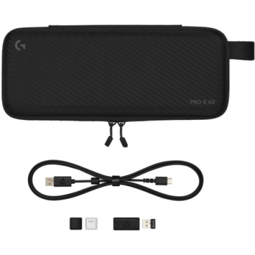 Клавиатура Logitech G Pro X 60 Lightspeed GX Tactile Wireless/Bluetooth UA Black (920-011911)