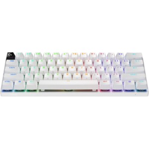 Клавиатура Logitech G Pro X 60 Lightspeed GX Tactile Wireless/Bluetooth UA White (920-011930)