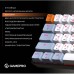 Клавиатура GamePro MK130R Hot-Swap Red Swich RGB USB UA Black (MK130R)