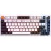 Клавиатура GamePro MK160W Hot-Swap Red Swich RGB USB UA White (MK160W)