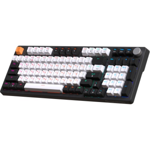 Клавиатура GamePro MK170B Hot-Swap Red Swich RGB USB UA Black (MK170B)