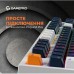 Клавиатура GamePro MK180W Hot-Swap Red Swich RGB USB UA White (MK180W)