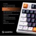 Клавиатура GamePro MK180W Hot-Swap Red Swich RGB USB UA White (MK180W)