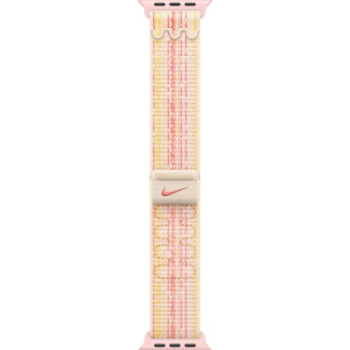 Ремешок для смарт-часов Apple 45mm Starlight/Pink Nike Sport Loop (MUJY3ZM/A) Ремешок для смарт-часов Apple 45mm Starlight/Pink Nike Sport Loop (MUJY3ZM/A)