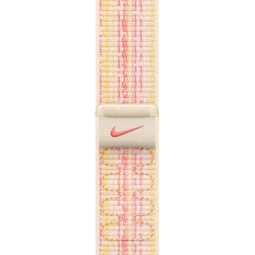 Ремешок для смарт-часов Apple 45mm Starlight/Pink Nike Sport Loop (MUJY3ZM/A) Ремешок для смарт-часов Apple 45mm Starlight/Pink Nike Sport Loop (MUJY3ZM/A)