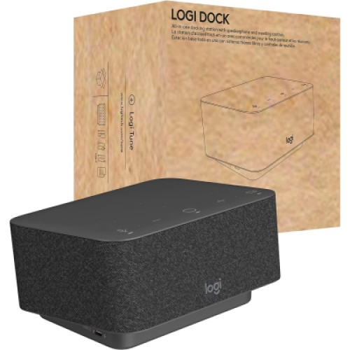 Док-станция Logitech Logi Dock - GRAPHITE - USB - EMEA - MS TEAMS (L986-000020) Док-станция Logitech Logi Dock - GRAPHITE - USB - EMEA - MS TEAMS (L986-000020)