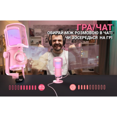 Микрофон Fifine AM6P USB Pink (AM6P)