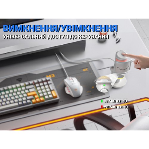 Микрофон Fifine AM6W USB White (AM6W)