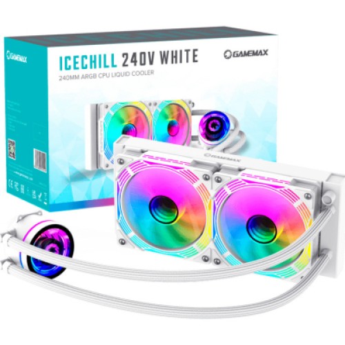 Система жидкостного охлаждения Gamemax IceChill 240V White
