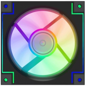 Кулер для корпуса Gamemax RD300 BK