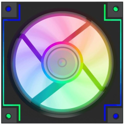 Кулер для корпуса Gamemax RD300 BK