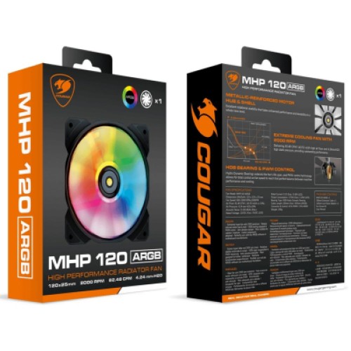 Кулер для корпуса Cougar MHP 120 ARGB