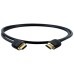 Кабель мультимедийный HDMI to HDMI 1.0m CBL-H300-010 Premium 4K 30AWG Cypress (CBL-H300-010)