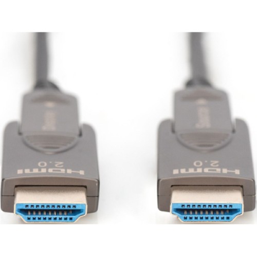 Кабель мультимедийный HDMI to HDMI 10.0m 4K AOC Digitus (AK-330127-100-S)