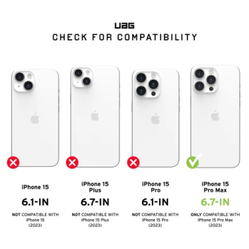Чехол для мобильного телефона UAG Apple iPhone 15 Pro Max Monarch Pro Magsafe Rust (114222119191)