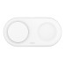 Зарядное устройство Belkin 2in1 15W Pad Qi2 white (WIZ021VFWH)