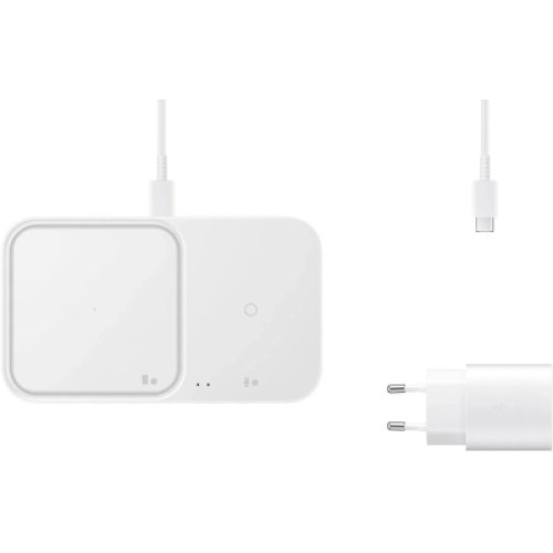 Зарядное устройство Samsung Duo 15W wirh Power Adapter White (EP-P5400TWEGEU)