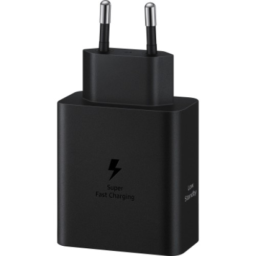 Зарядное устройство Samsung 50W 2xUSB-С + cableUSB-C to USB-C 1.8m black (EP-T5020XBEGEU)