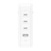Зарядное устройство Belkin 140W 3хUSB-С GAN PD PPS USB-A White (WCH014BTWH)