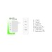 Зарядное устройство Belkin 140W 3хUSB-С GAN PD PPS USB-A White (WCH014BTWH)