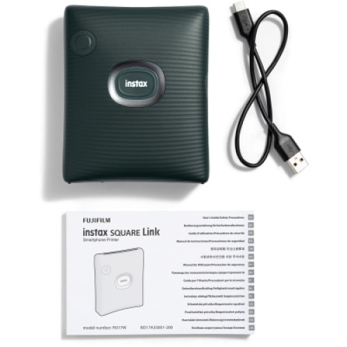 Сублимационный принтер Fujifilm INSTAX SQ Link Green (16785482)