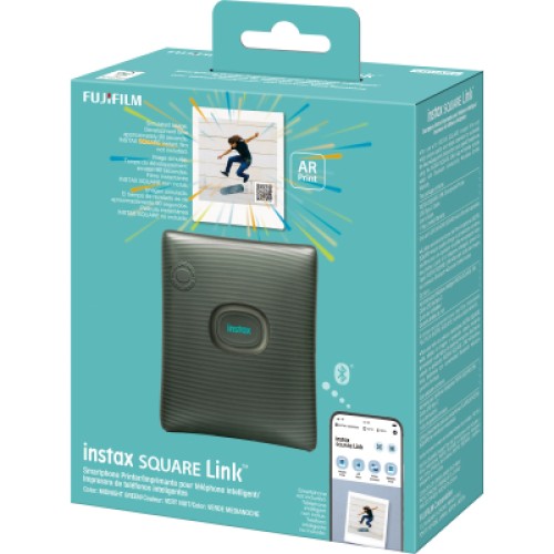 Сублимационный принтер Fujifilm INSTAX SQ Link Green (16785482)