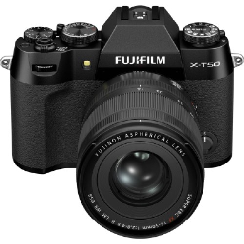 Цифровой фотоаппарат Fujifilm X-T50 + XF16-50mmF2.8-4.8 R LM WR Kit Black (16828478)