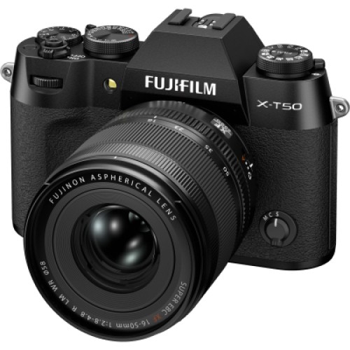 Цифровой фотоаппарат Fujifilm X-T50 + XF16-50mmF2.8-4.8 R LM WR Kit Black (16828478)