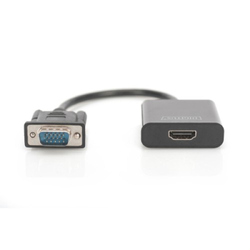 Переходник VGA to HDMI (M/F), Full HD Digitus (DA-70473)