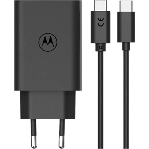Зарядное устройство Motorola 30W USB-C + cable 1m C-C (SJMC302) (1060546)