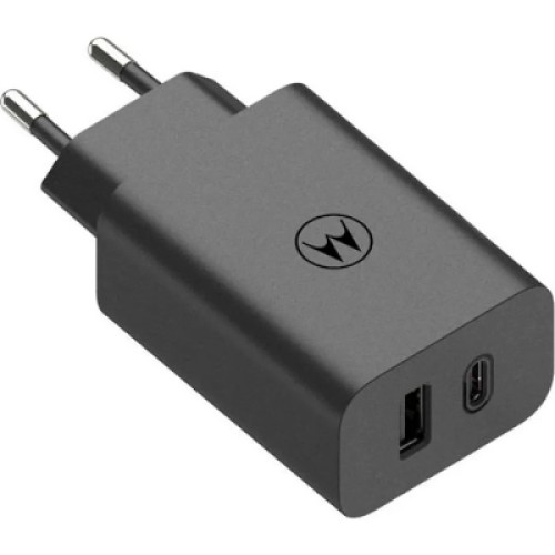 Зарядное устройство Motorola 50W U+C + cable USB-C (SJMC502) (1060545)
