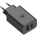 Зарядное устройство Motorola 50W U+C + cable USB-C (SJMC502) (1060545)