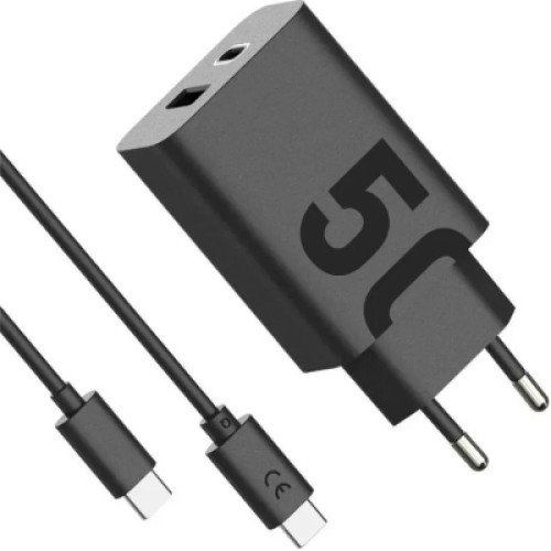 Зарядное устройство Motorola 50W U+C + cable USB-C (SJMC502) (1060545)