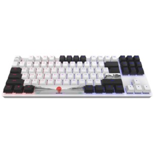 Клавіатура Dark Project One 87 Fuji ABS RGB Mech G3ms Sapphire USB Black/White (DPO87_GSH_Fuji_ANSI_UA)