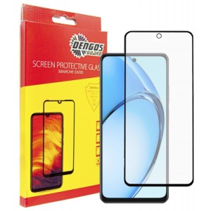 Стекло защитное Dengos Full Glue OPPO A60 (black) (TGFG-364)