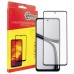 Стекло защитное Dengos Full Glue Realme C65 (black) (TGFG-362)