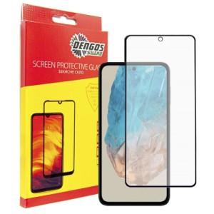 Стекло защитное Dengos Full Glue Samsung Galaxy M35 5G (black) (TGFG-363)