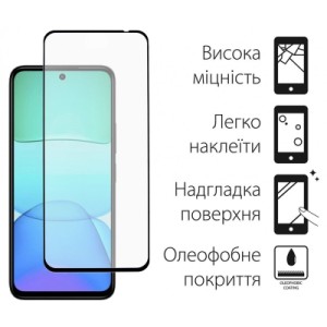 Стекло защитное Dengos Full Glue Xiaomi Redmi 13 4G (black) (TGFG-361)
