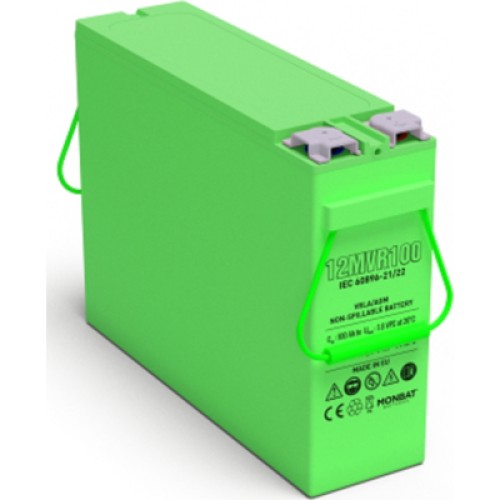 Батарея к ИБП MONBAT 12V-100Ah, AGM FRONT TERMINAL (12MVR100)